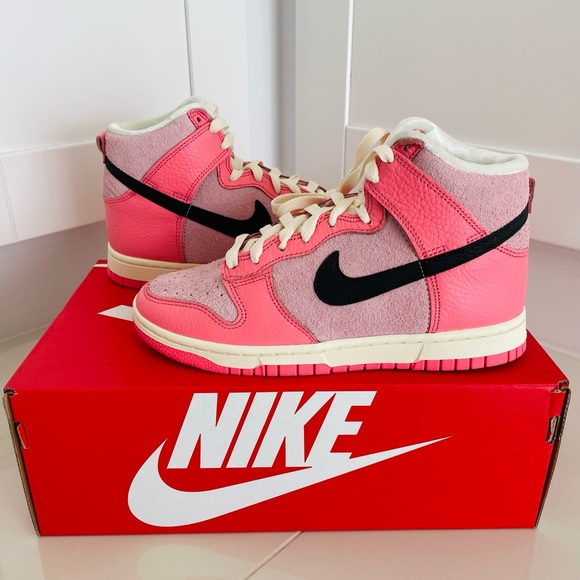 Nike Shoes - Women’s Nike Dunk High- Hoops Pink
